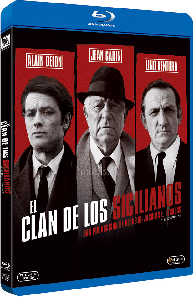 carátula El Clan de los Sicilianos Blu-ray 1