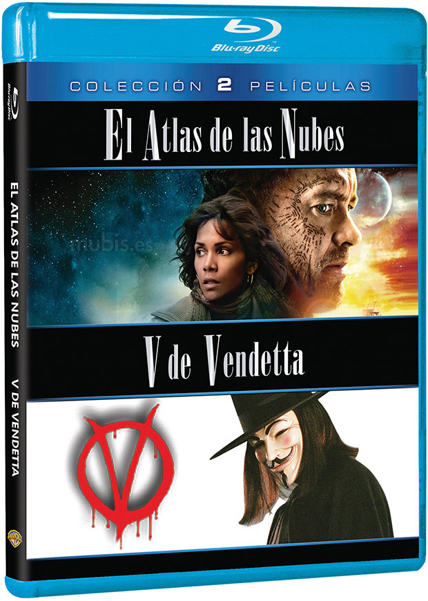 Pack El Atlas de las Nubes + V de Vendetta Blu-ray
