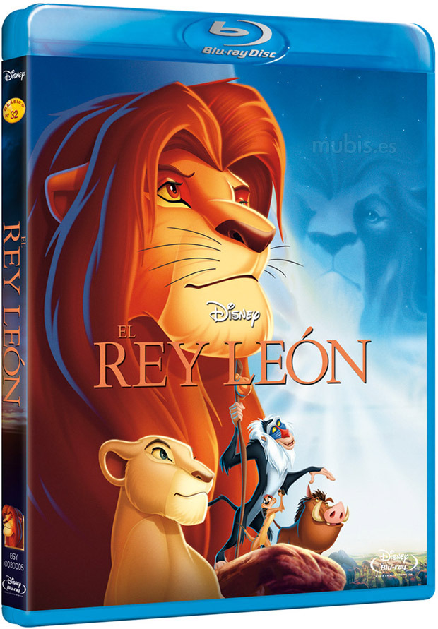 carátula El Rey León Blu-ray 1
