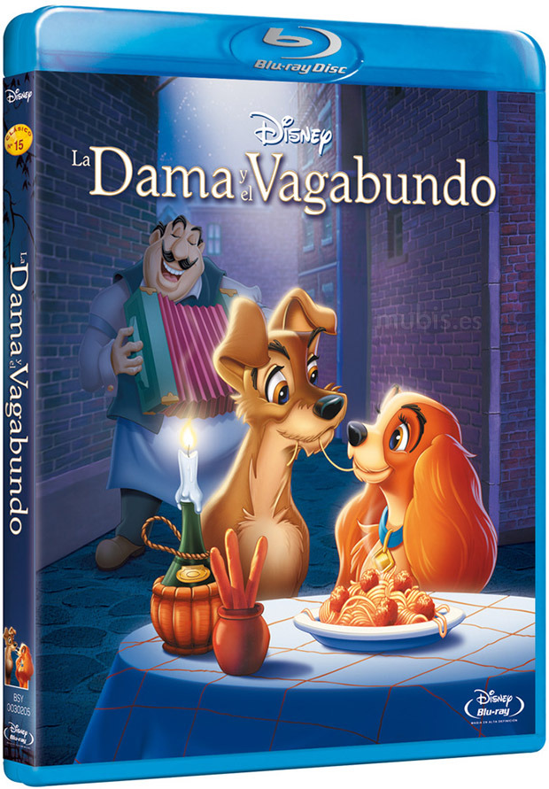 carátula La Dama y el Vagabundo Blu-ray 1