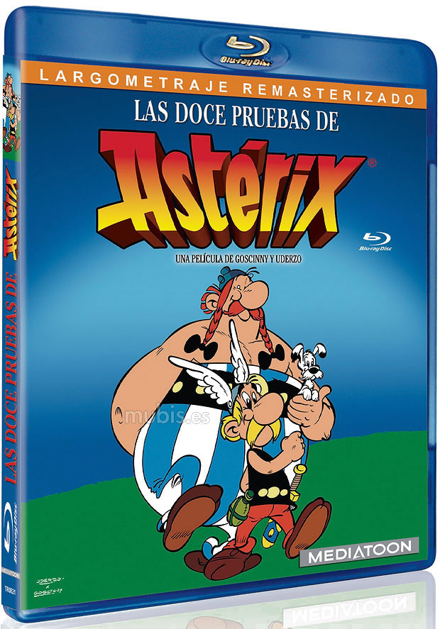carátula Las Doce Pruebas de Astérix Blu-ray 1