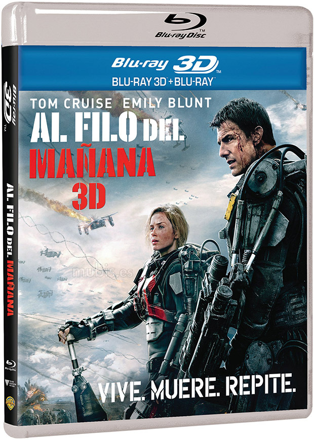 carátula Al Filo del Mañana Blu-ray 3D 1