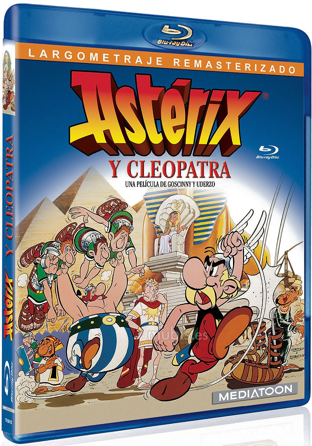 carátula Astérix y Cleopatra Blu-ray 1
