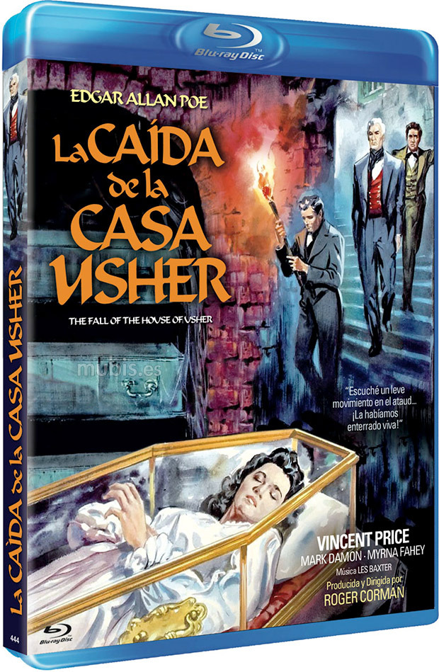 carátula La Caída de la Casa Usher Blu-ray 1