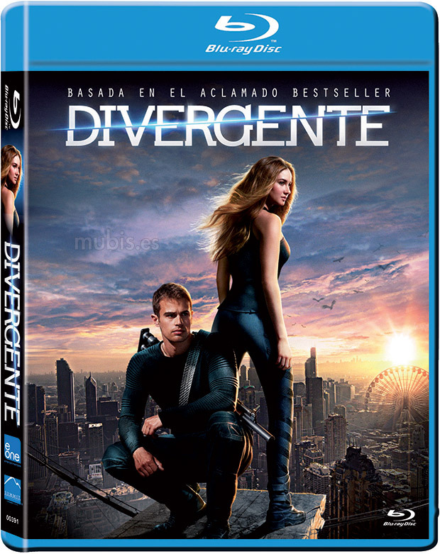 carátula Divergente Blu-ray 1