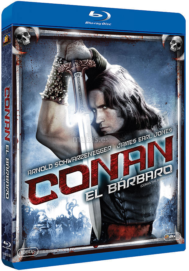 carátula Conan, El Bárbaro Blu-ray 1