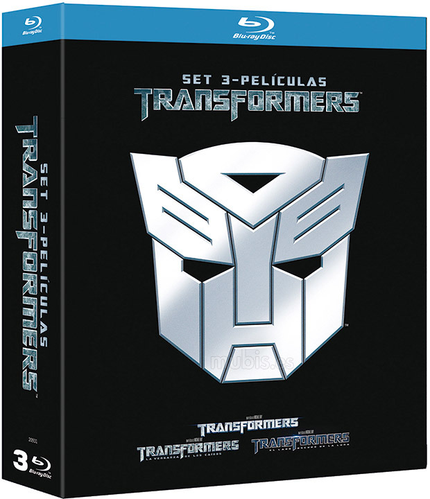 carátula Trilogía Transformers Blu-ray 1