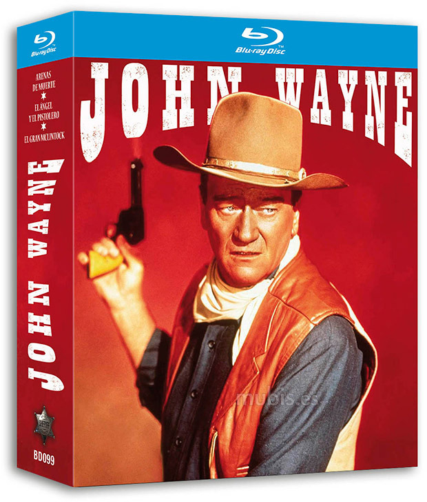 carátula Pack John Wayne Blu-ray 1