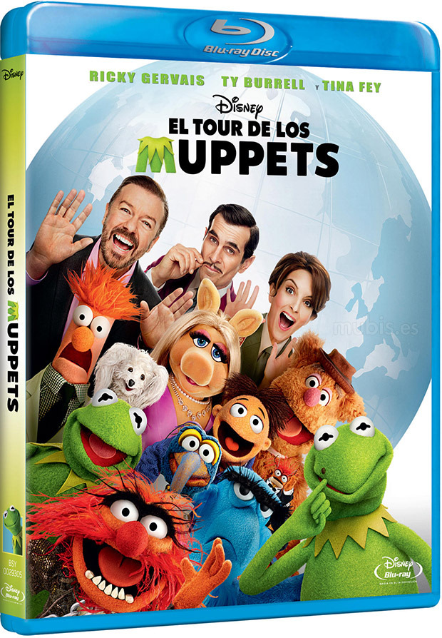 carátula El Tour de los Muppets Blu-ray 2