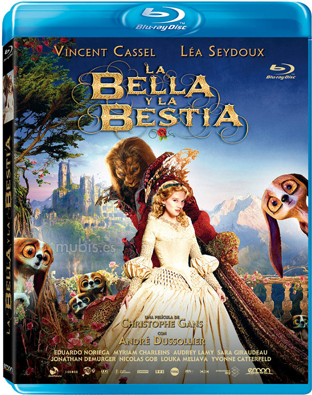 carátula La Bella y la Bestia Blu-ray 1