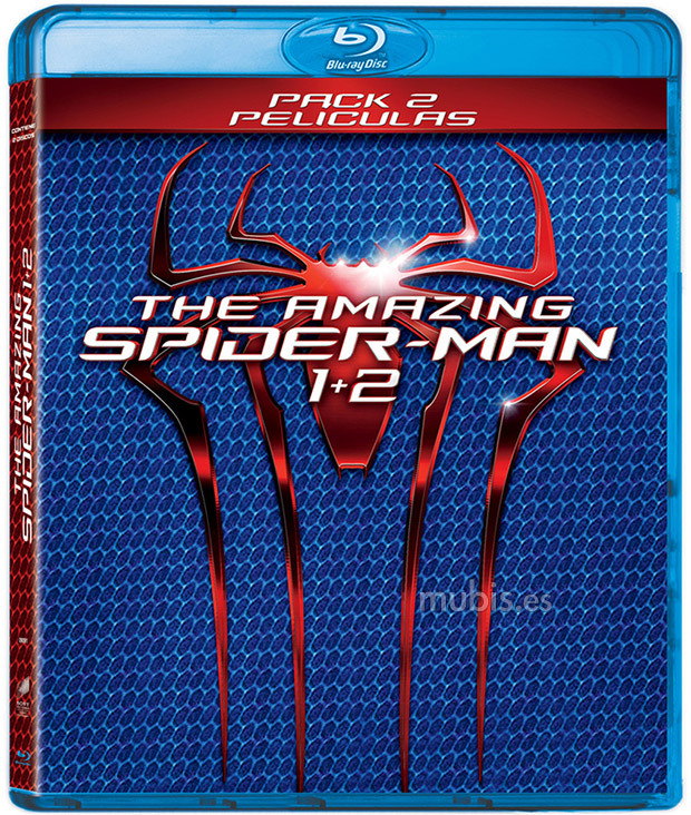 carátula Pack The Amazing Spider-Man 1 y 2 Blu-ray 1