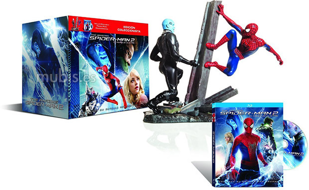 carátula  The Amazing Spider-Man 2: El Poder de Electro - Edición Coleccionista Blu-ray 1