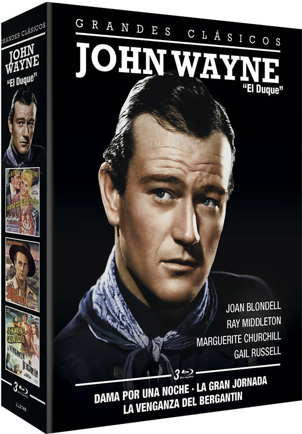 carátula Pack John Wayne "El Duque" Blu-ray 1