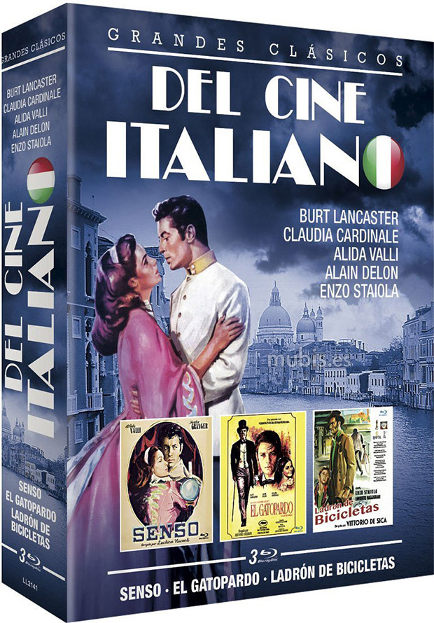 carátula Pack Grandes Clásicos del Cine Italiano Blu-ray 1