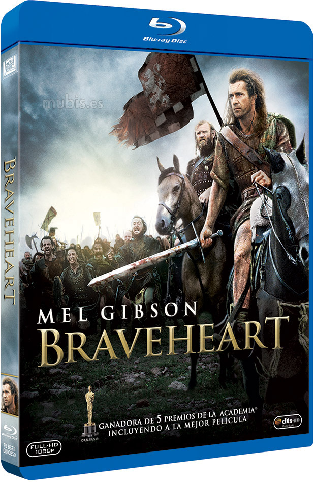 carátula Braveheart - Edición Sencilla Blu-ray 1