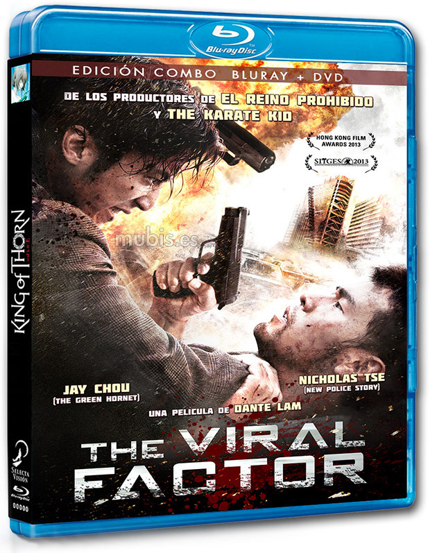 carátula The Viral Factor Blu-ray 1
