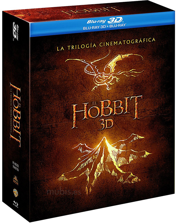 carátula Trilogía El Hobbit Blu-ray 3D 1