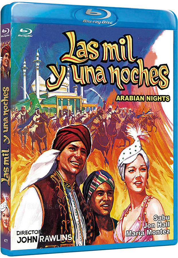 carátula Las Mil y una Noches Blu-ray 1