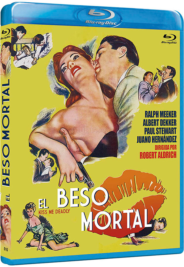 carátula El Beso Mortal Blu-ray 1