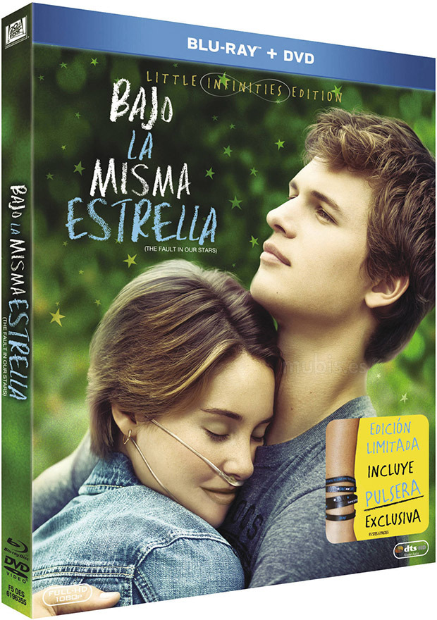 carátula Bajo la Misma Estrella (Combo Blu-ray + DVD) Blu-ray 1