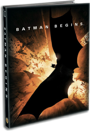 carátula Batman Begins - Edición Libro Blu-ray 1