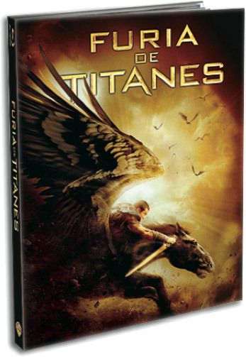 carátula Furia de Titanes (2010) - Edición Libro Blu-ray 1