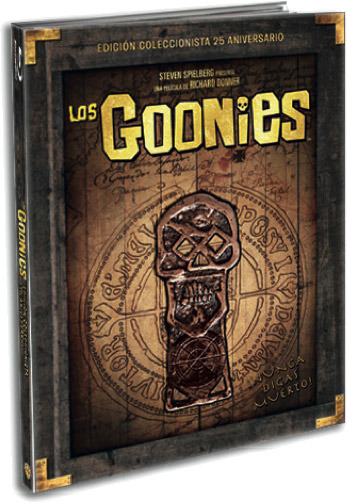 carátula Los Goonies - Edición Libro Blu-ray 1