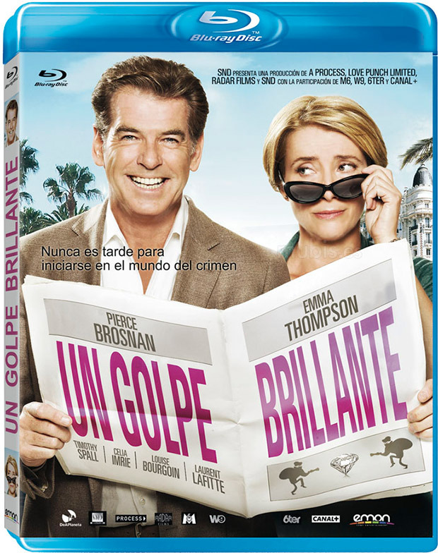 carátula Un Golpe Brillante Blu-ray 1