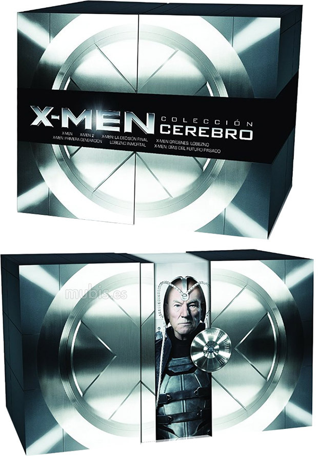 carátula  X-Men - La Saga Completa (Colección Cerebro) Blu-ray 1