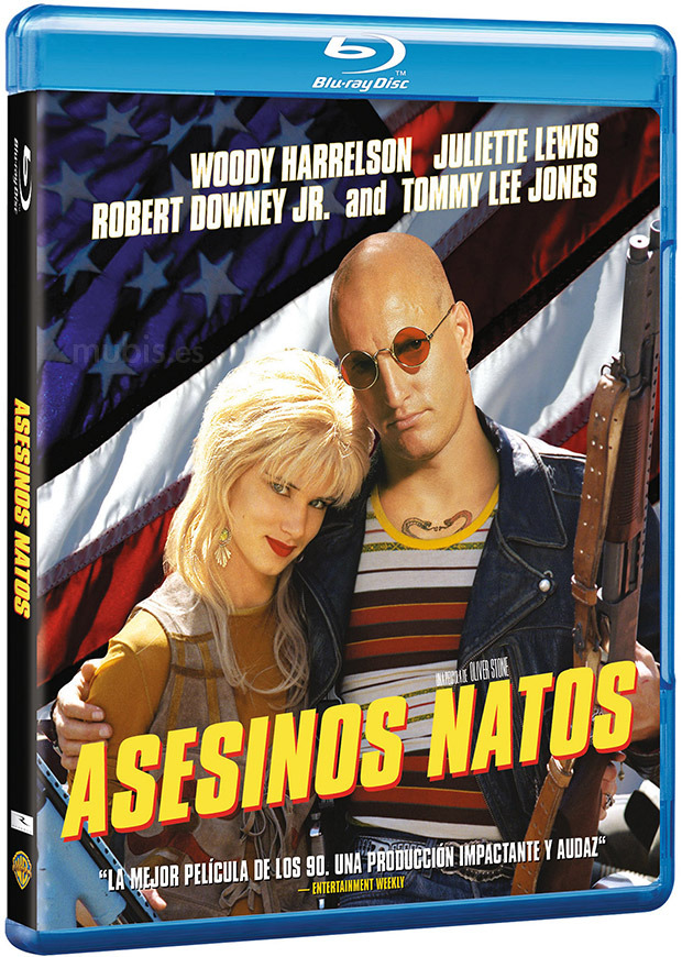 carátula Asesinos Natos - Edición 20 Aniversario Blu-ray 1