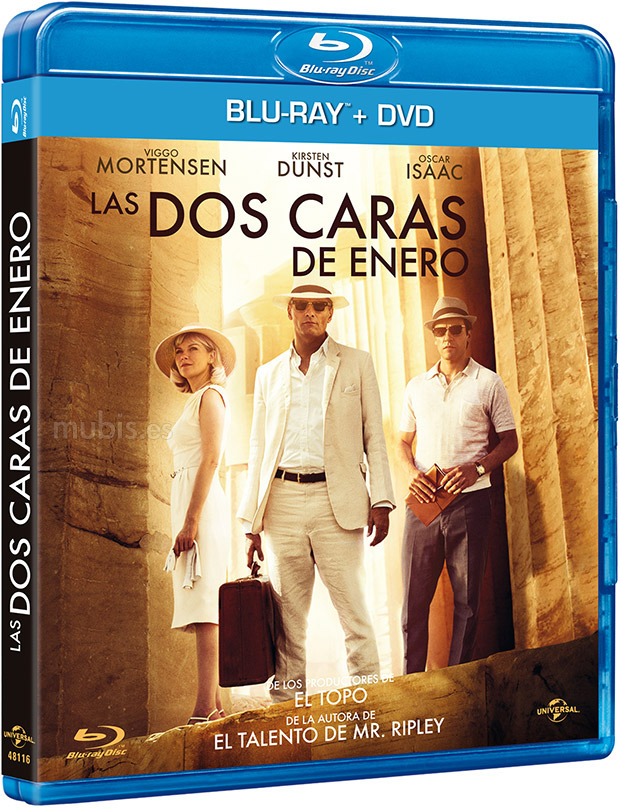 carátula Las Dos Caras de Enero Blu-ray 1