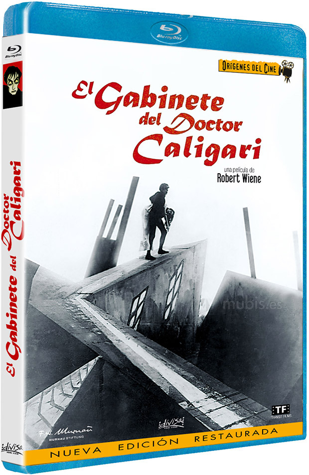 carátula El Gabinete del Dr. Caligari Blu-ray 1