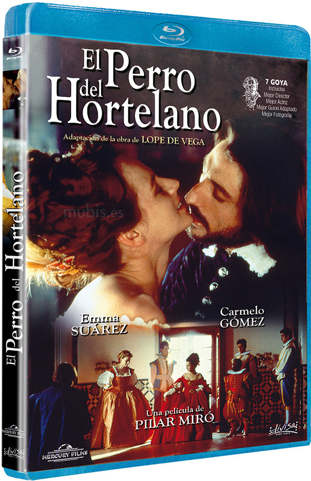 carátula El Perro del Hortelano Blu-ray 1