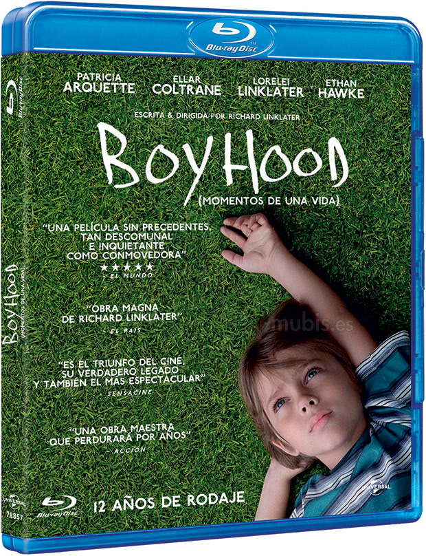 carátula Boyhood (Momentos de una Vida) Blu-ray 1