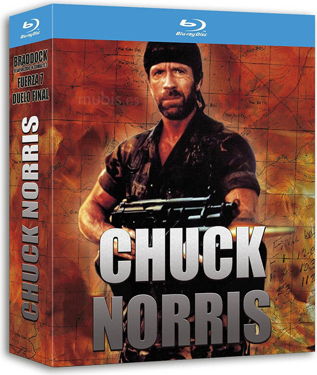 carátula Pack Chuck Norris Blu-ray 1
