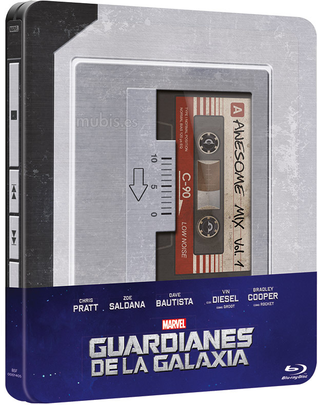 carátula Guardianes de la Galaxia - Edición Metálica Blu-ray 1