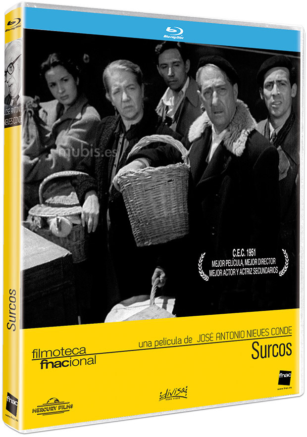 carátula Surcos - Filmoteca Fnacional Blu-ray 1