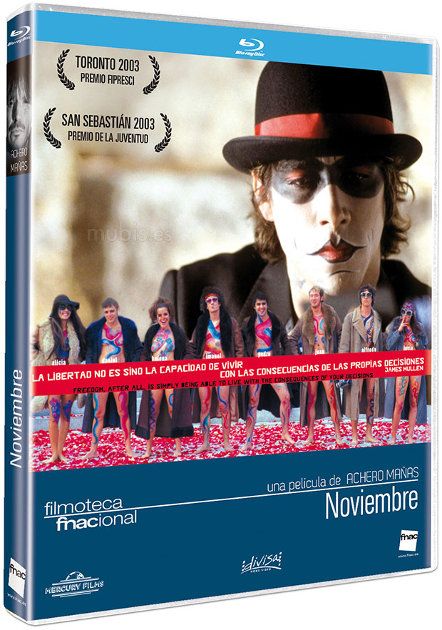 carátula Noviembre - Filmoteca Fnacional Blu-ray 1