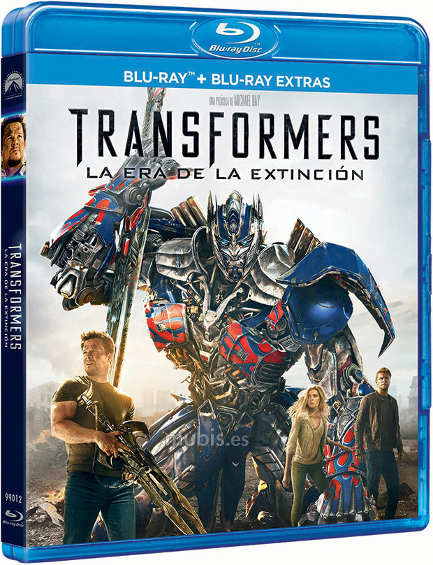carátula Transformers: La Era de la Extinción Blu-ray 1