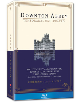 Downton Abbey - Temporadas 1 a 4 Blu-ray