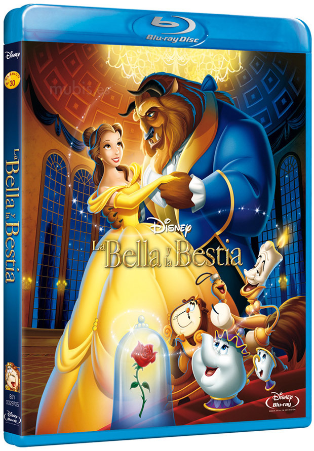 carátula La Bella y la Bestia - Edición Sencilla Blu-ray 1