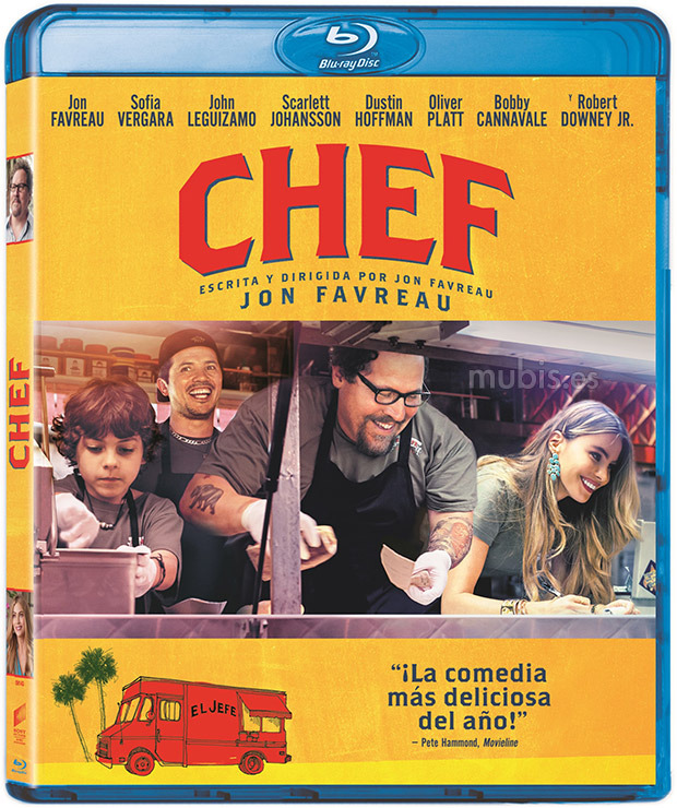 carátula #Chef Blu-ray 1