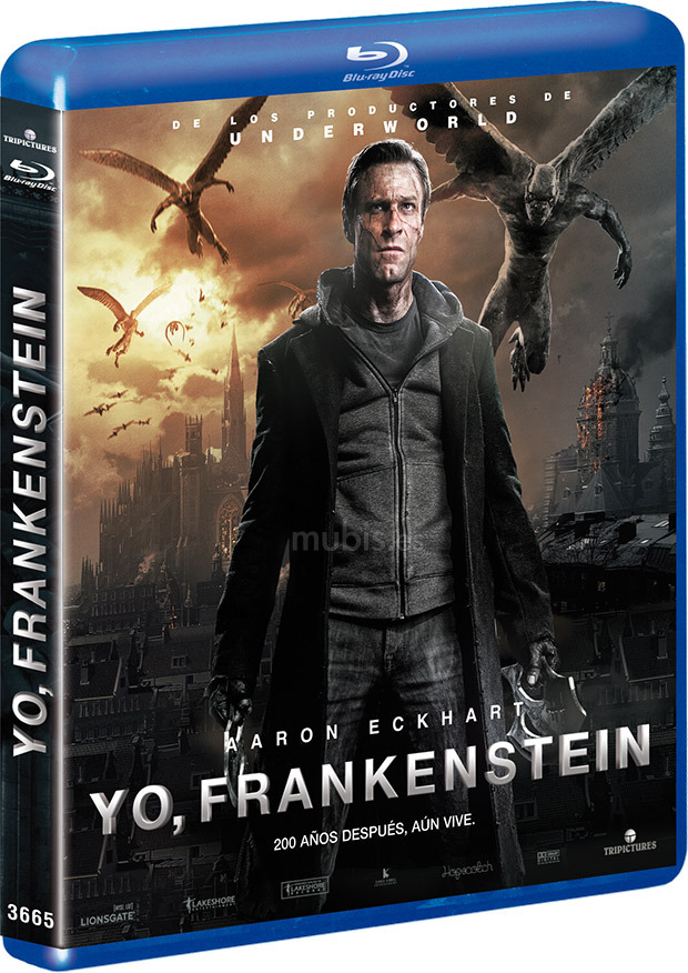 carátula Yo, Frankenstein Blu-ray 1
