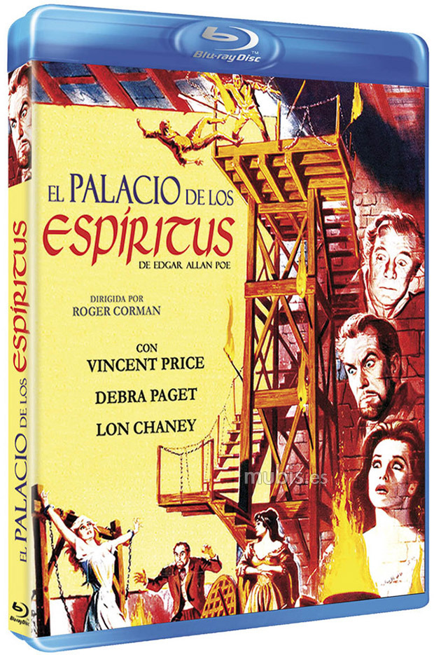carátula El Palacio de los Espíritus Blu-ray 1