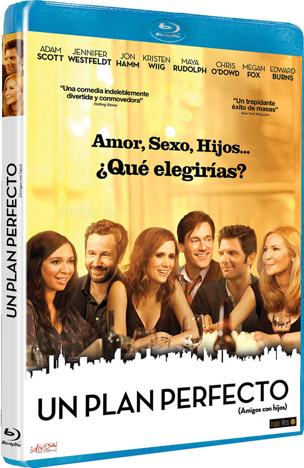 carátula Un Plan Perfecto (Amigos con Hijos) Blu-ray 1