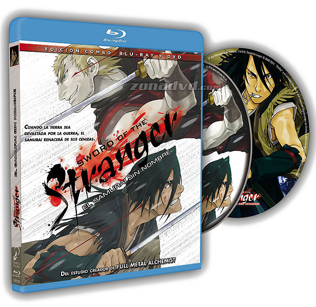 carátula Sword of the Stranger (Combo Blu-ray + DVD) Blu-ray 1