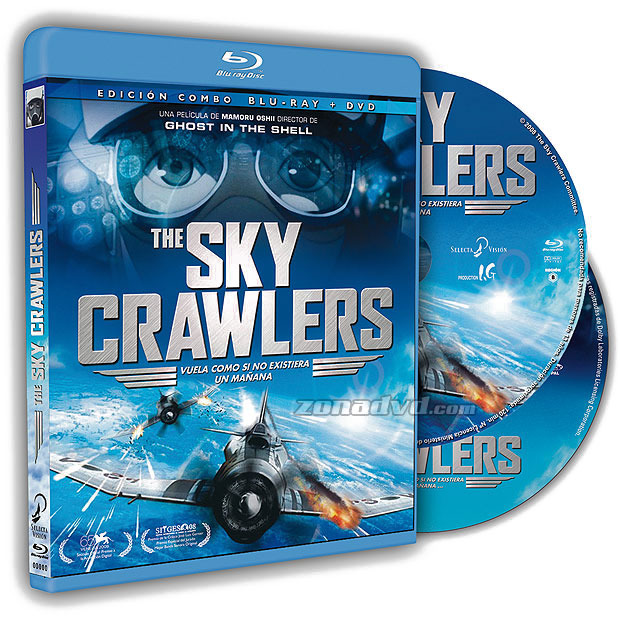 carátula The Sky Crawlers (Combo Blu-ray + DVD) Blu-ray 1