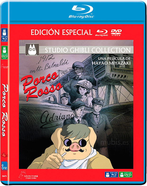 carátula Porco Rosso Blu-ray 1