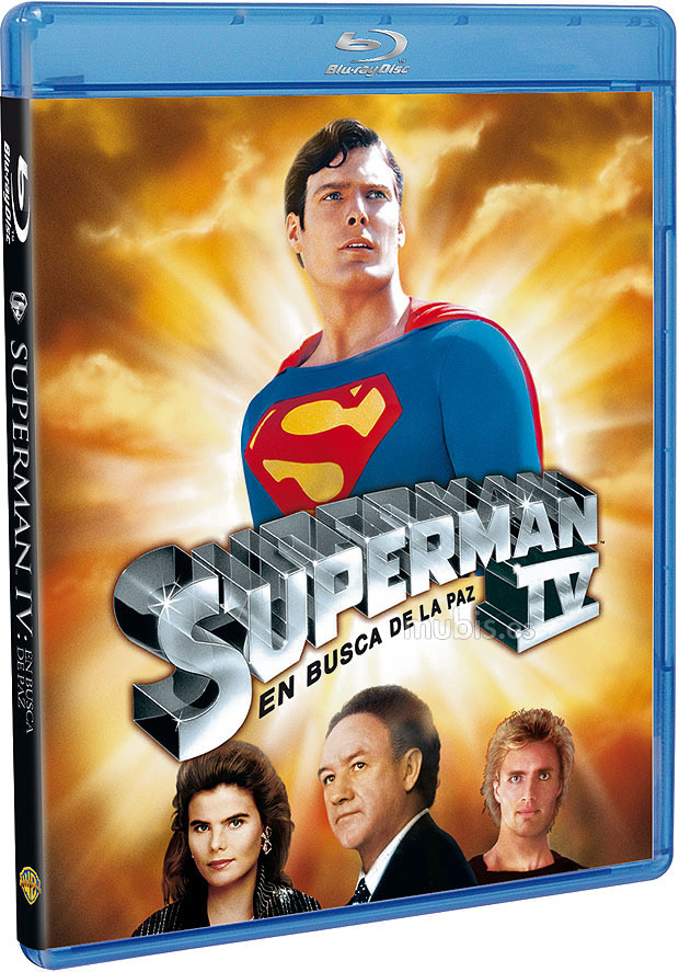 carátula Superman IV Blu-ray 1