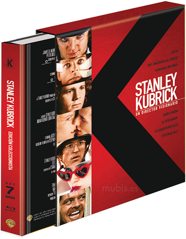 carátula Colección Stanley Kubrick - Edición Libro Blu-ray 1